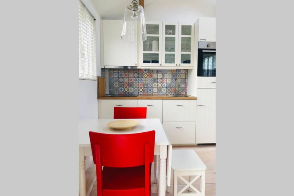 Tiny House In Tuin Van De Statige Villa Mariahof Дордрехт Экстерьер фото