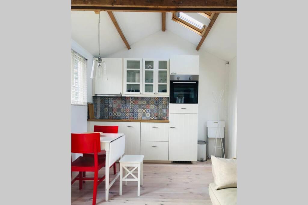 Tiny House In Tuin Van De Statige Villa Mariahof Дордрехт Экстерьер фото