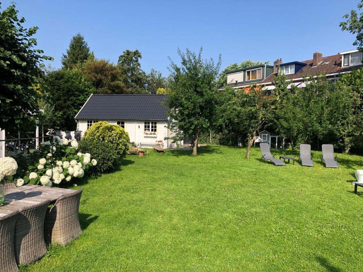 Tiny House In Tuin Van De Statige Villa Mariahof Дордрехт Экстерьер фото